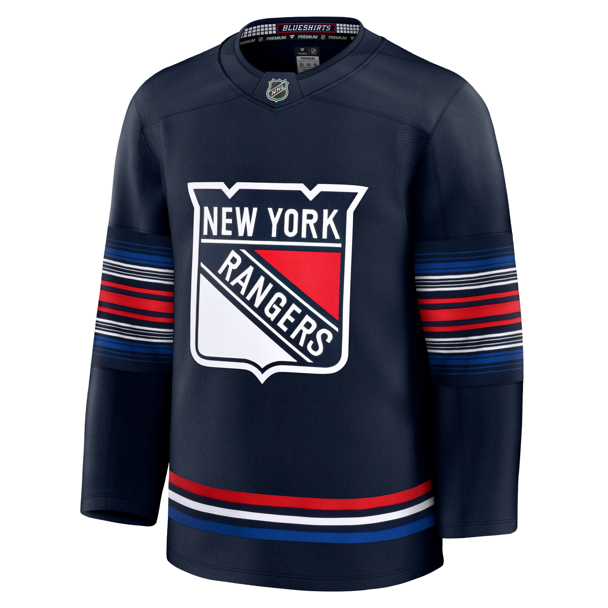 New York Rangers Fanatics Navy Alternate Premium Jersey