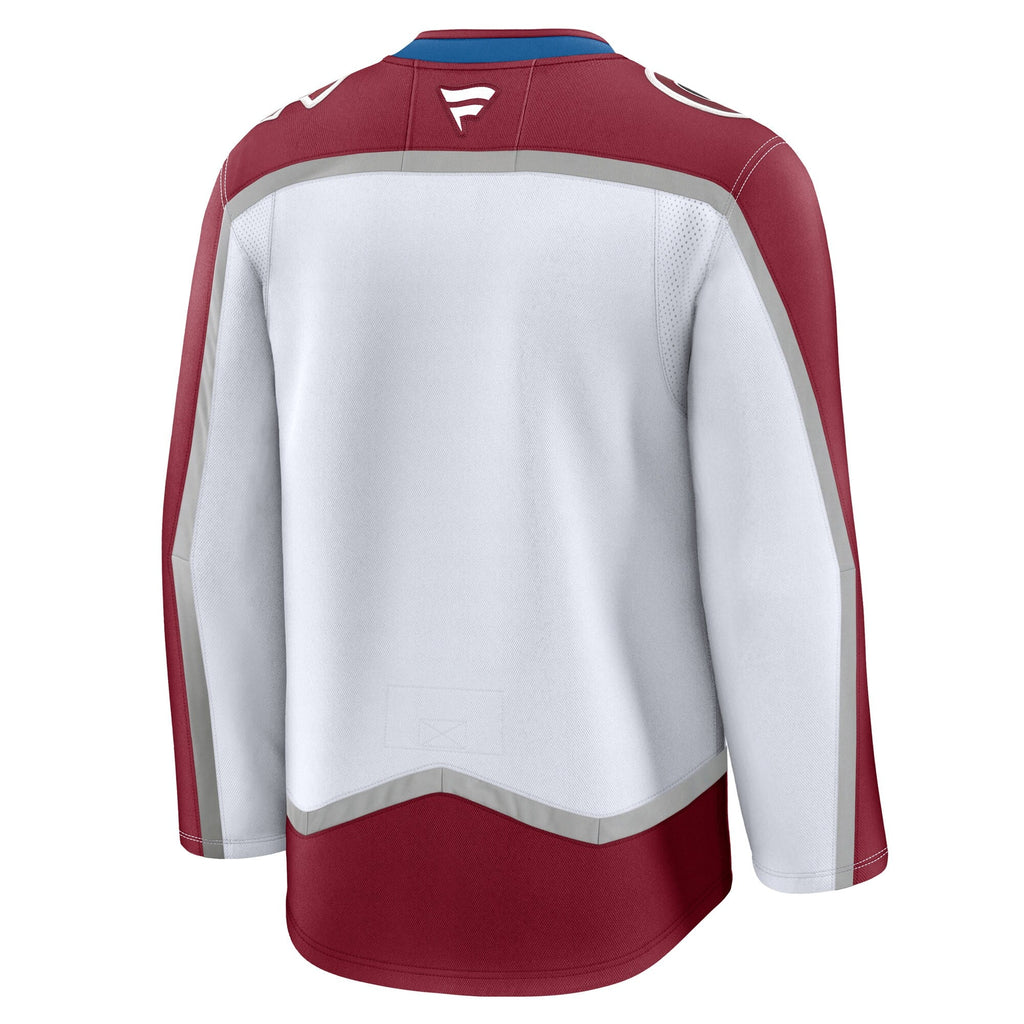 Colorado Avalanche Fanatics White Away Premium Jersey