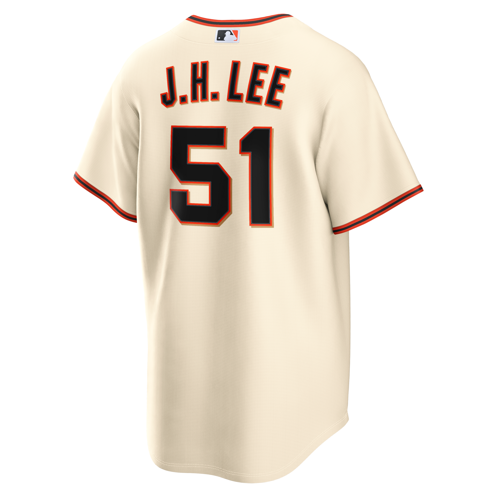 San Francisco Giants Jung Hoo Lee Nike Cream Home Replica Jersey