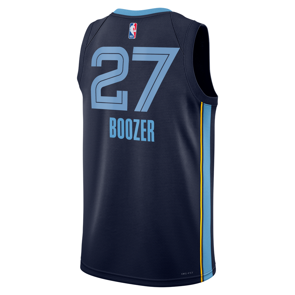 Memphis Grizzlies Nike Icon Swingman Jersey - Black - Cameron Boozer