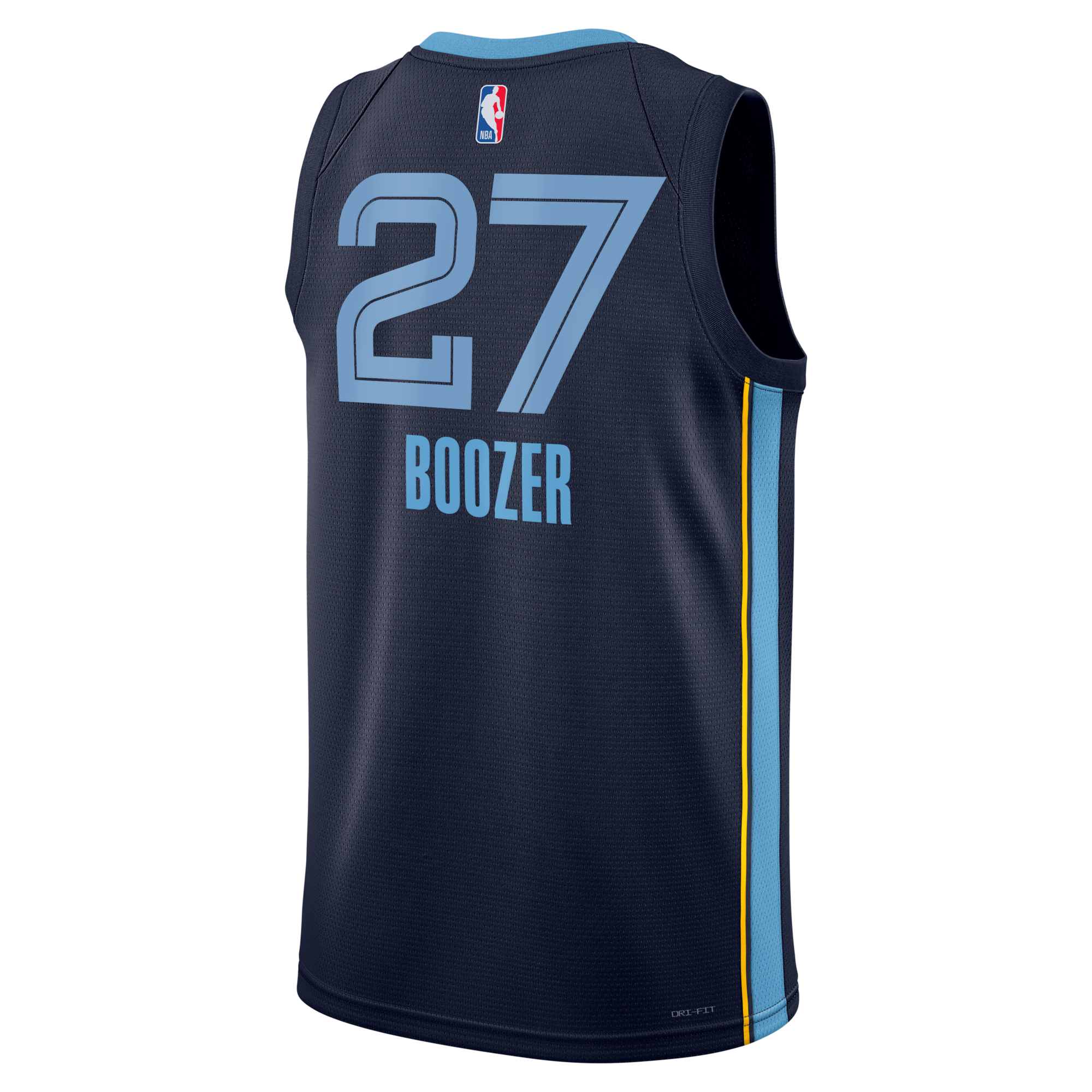 Memphis Grizzlies Nike Icon Swingman Jersey - Black - Cameron Boozer
